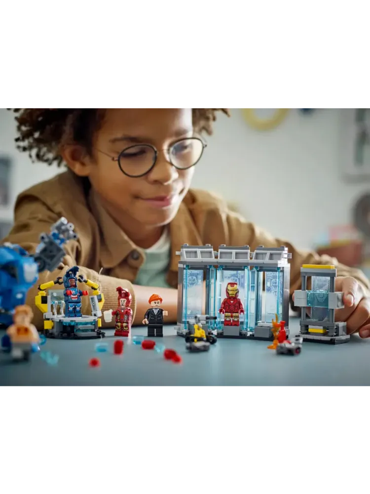 Конструктор MARVEL 76315 Лаборатория Железного человека