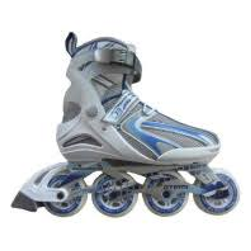 X9 lady роликовые коньки син/бел/сер, Alu, Abec7, 84mm PU, Размер, 36