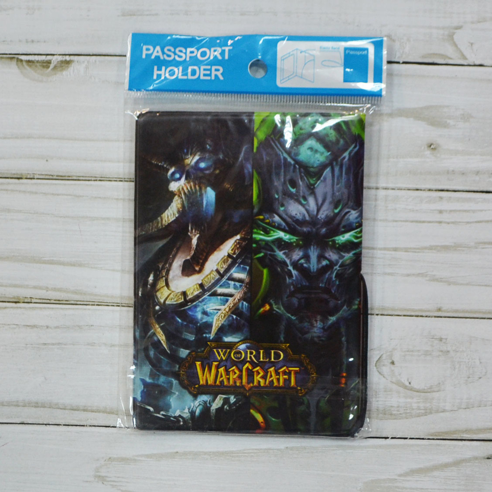 Обложка для паспорта "World of Warcraft / WOW / Варкрафт"