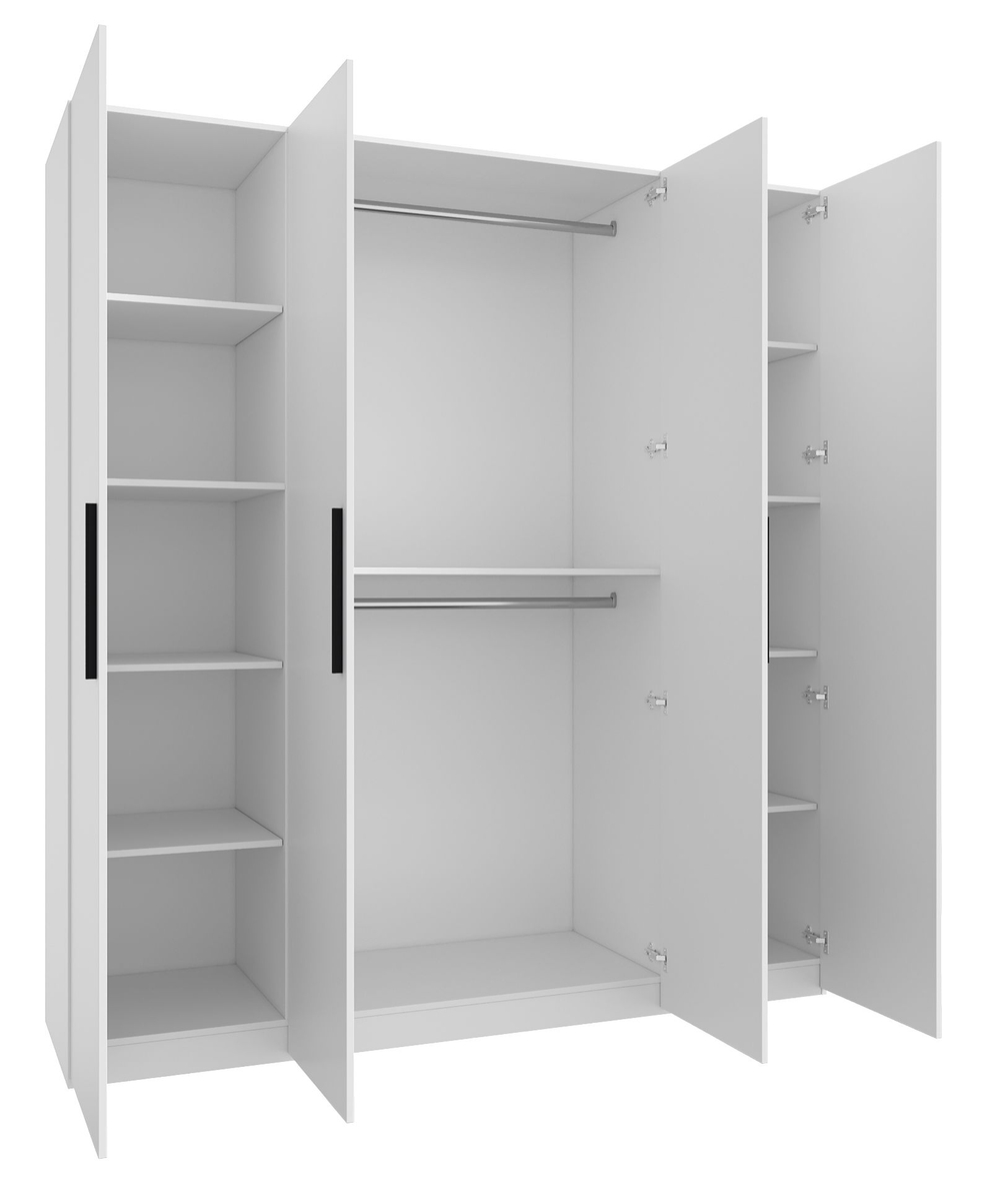 Шкаф для одежды, Даллас, белый 80-697
