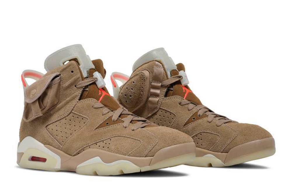 Кроссовки Travis Scott X Jordan Air Jordan 6 Retro Sp "British Khaki"