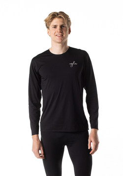 ЛОНГСЛИВ УТЕПЛЕННЫЙ МУЖСКОЙ WARM LONG SLEEVE TEE | BLACK