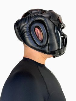 Шлем боксерский TS Sport с решеткой