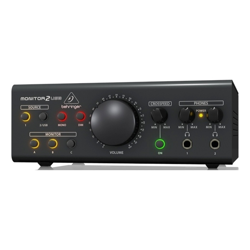 BEHRINGER MONITOR2USB - мониторный контроллер, 3 выхода на мониторы