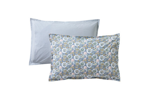 Постельное белье 2 спальное евро Blanc des Vosges Indienne Orage