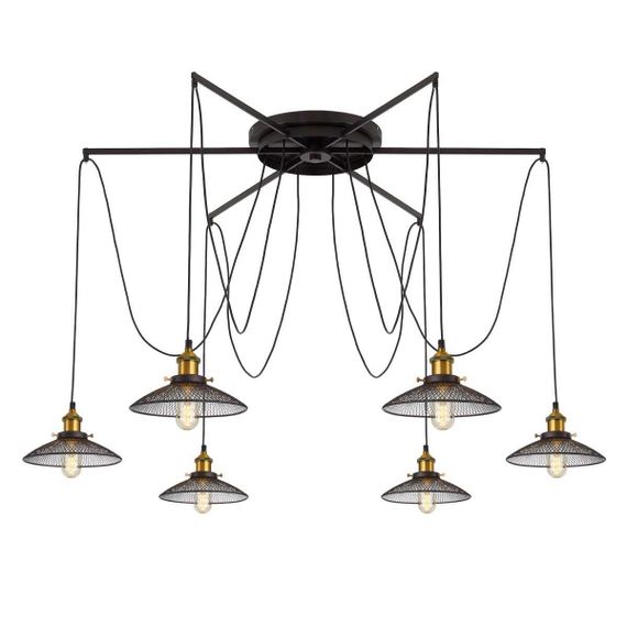 Подвесная люстра Citilux Эдисон CL451261