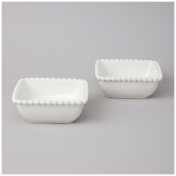 НАБОР САЛАТНИКОВ КВАДРАТНЫХ LEFARD "PEARL" 2 ШТ. 14*5,5 СМ 400 МЛ (КОР=12НАБ.)