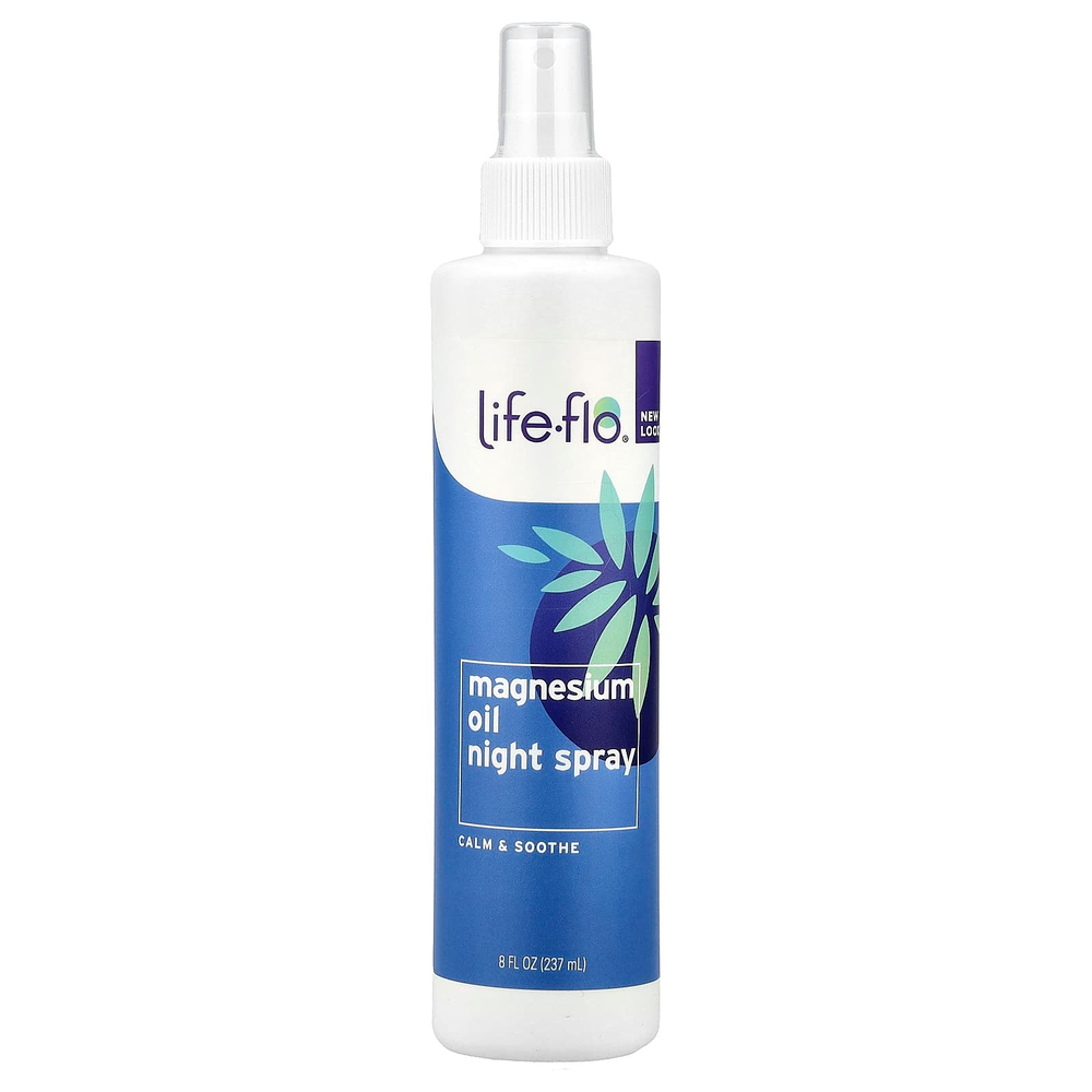 Life-flo, успокаивающий ночной спрей с магниевым маслом, 237 мл (8 жидк. унций)