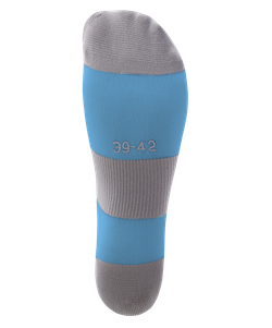 Гетры футбольные CAMP BASIC SOCKS, голубой/белый