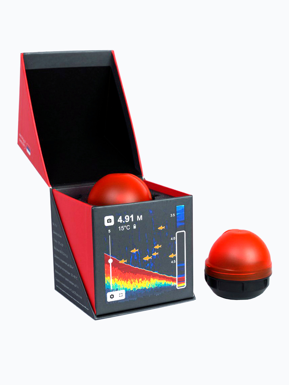 Беспроводной эхолот "Практик 8 Маяк Лайт"(подключение к приложению "Мой Практик")