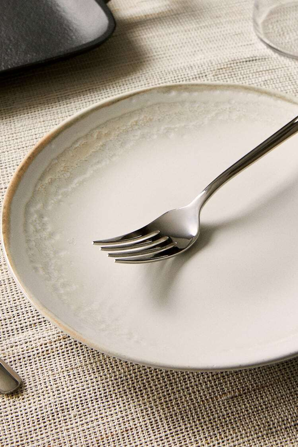 ZARA HOME БЛЕСТЯЩАЯ МЕТАЛЛИЧЕСКАЯ ВИЛКА (НАБОР ИЗ 4 ПРЕДМЕТОВ), СЕРЕБРЯНЫЙ