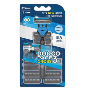 ДЛЯ БРИТЬЯ DORCO ГИБРИД PACE3-TRC1012 12ШТ