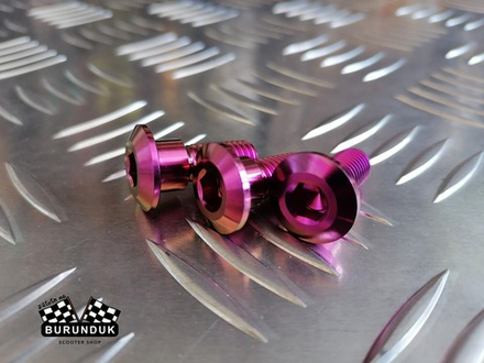 ТИТАНОВЫЙ БОЛТ M8 x 20 [ 3 шт ] ( для тормозного диска ) DIO (ДИСКОВЫЕ ТОРМОЗА)