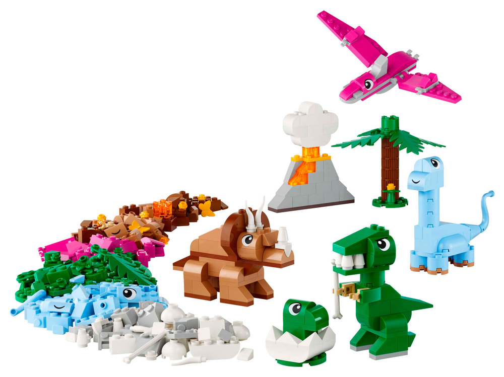 Конструктор LEGO Classic 11041 Создаем динозавров