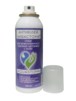 Антиклей Аквастома аэрозоль для удаления клея с кожи, 150мл, 2 штуки