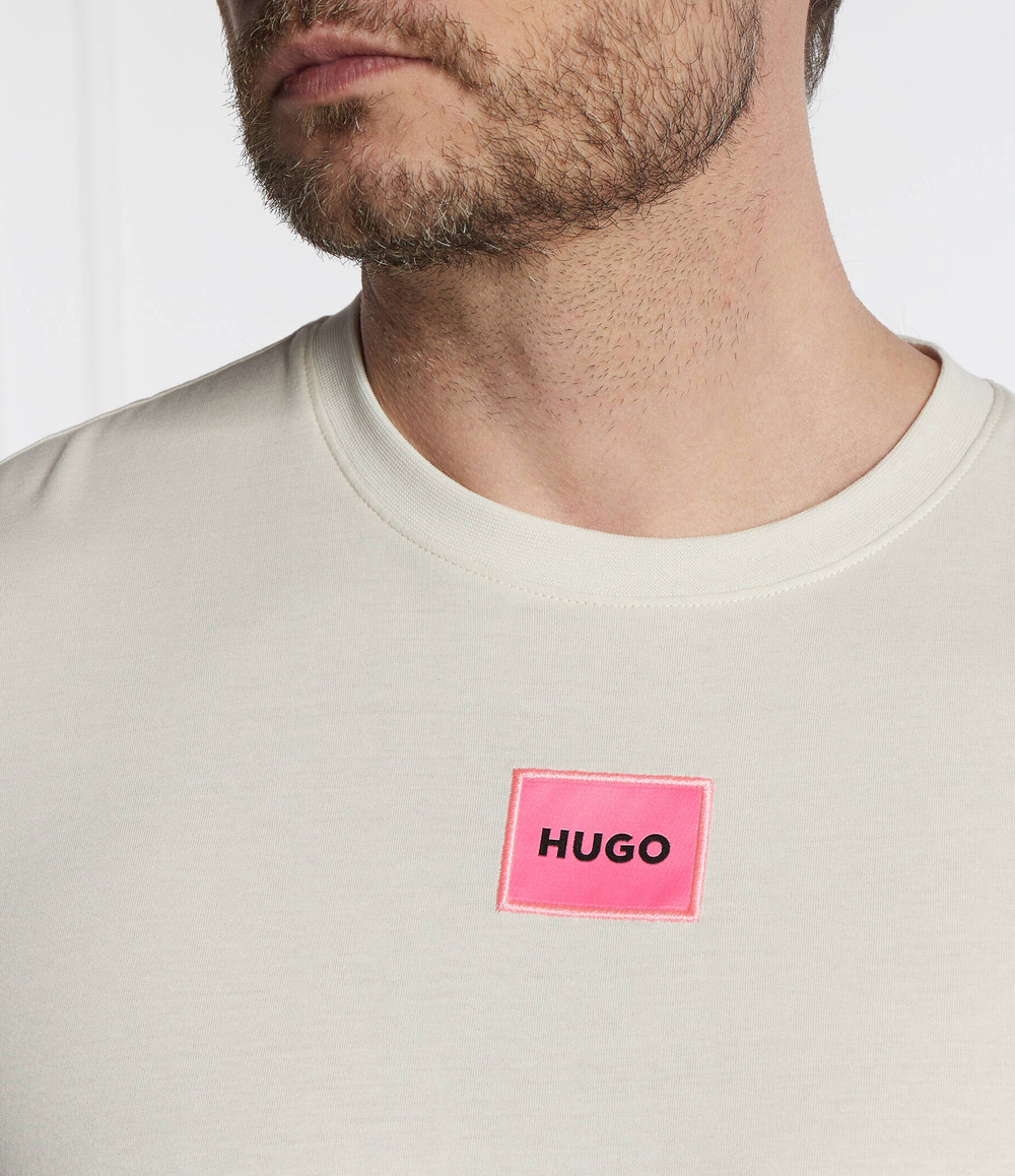 Футболка Diragolino212 HUGO - нюд(50447978)