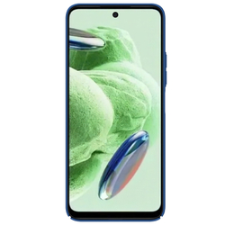 Чехол синего цвета с защитной шторкой для задней камеры от Nillkin для Xiaomi Redmi 12 4G, Note 12R 5G и Poco M6 Pro 5G, серия CamShield Case