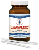 Custom Probiotics - D-Lactate Free Probiotic Powder 100 gram