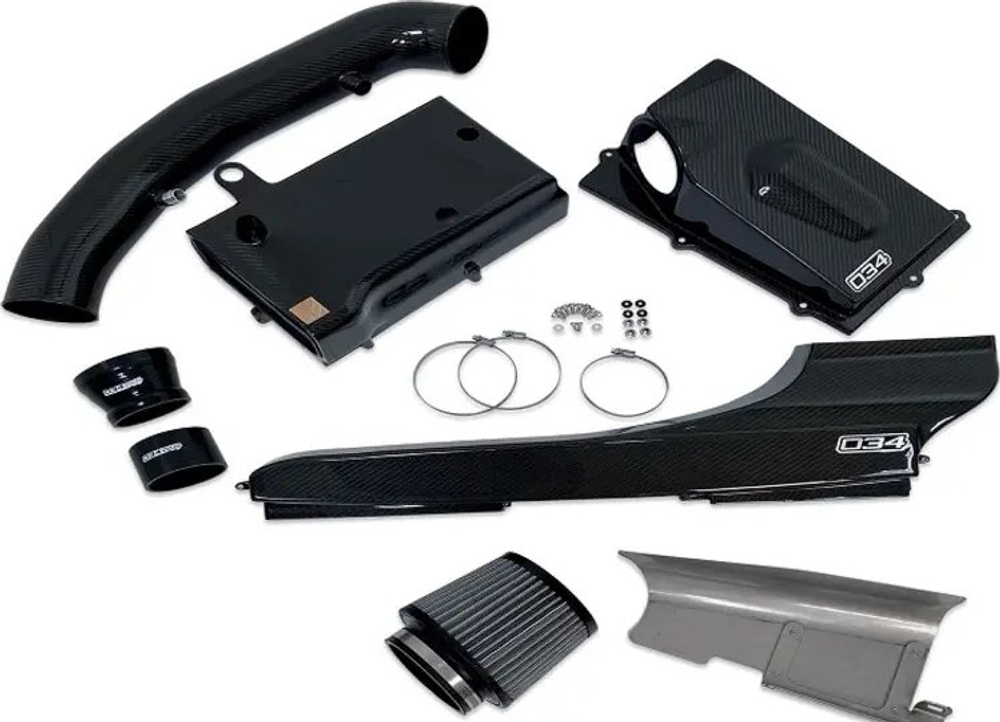 Система холодного впуска 034Motorsport X34 Carbon Fiber 4" Closed Top Intake Bundle Audi TT RS & RS3 2.5 TFSI EVO