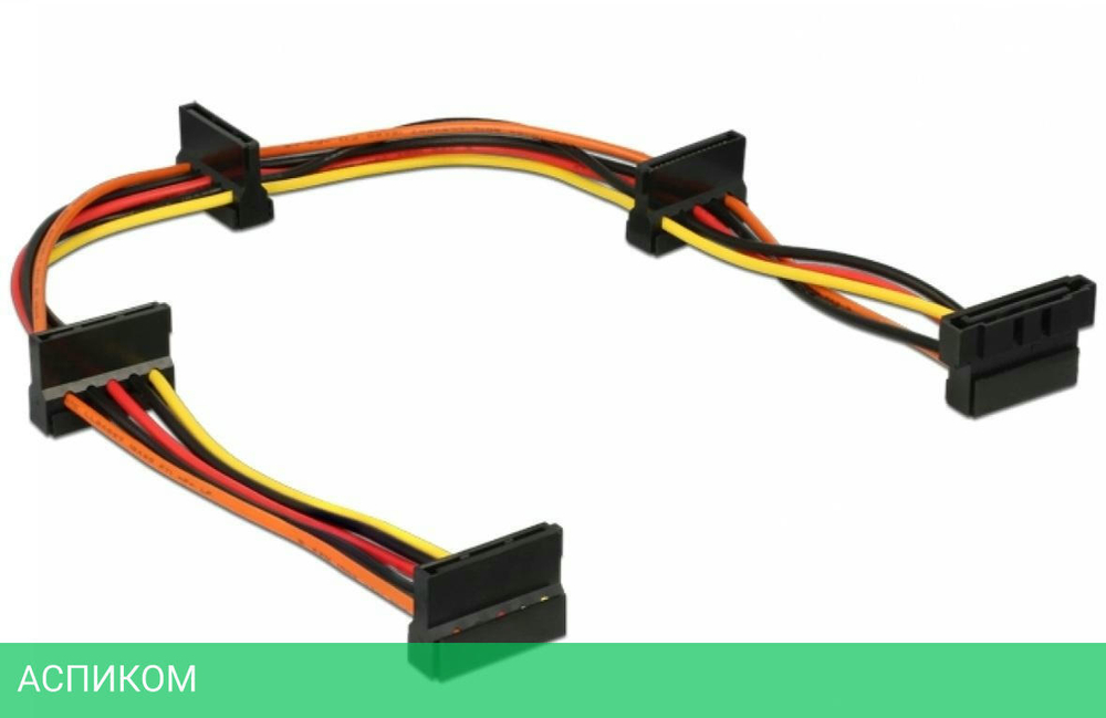 Кабель SATA Cablexpert CC-SATAMF-03 0.4 м