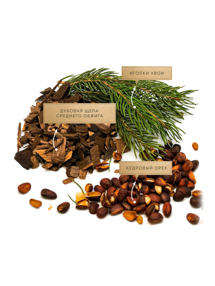 Набор настойки &quot;Тайга&quot; в крафт пакете