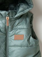 Жилет со съемным капюшоном "Голубая ель"