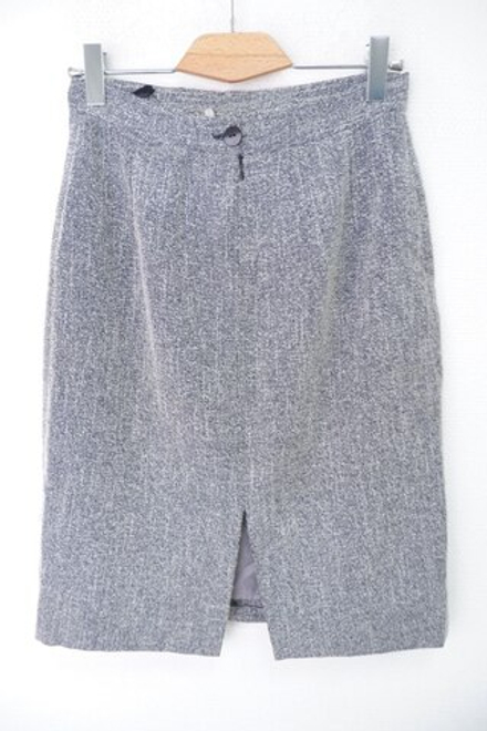 Юбка светло-серая стильная 42 размер