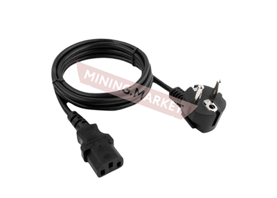 Сетевой шнур 16А (сечение 1мм / длина 1,8м)