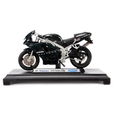Модель ин. мет. 1:18 "2002 Triumph Daytona 955i" в коробка 12176PW (Kinsmart)