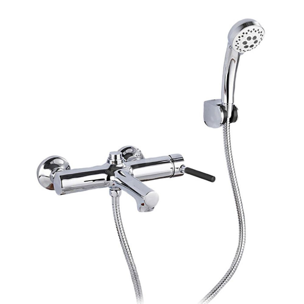 Смеситель для ванны, Frap, корот изл, с картриджем, хром, F3244