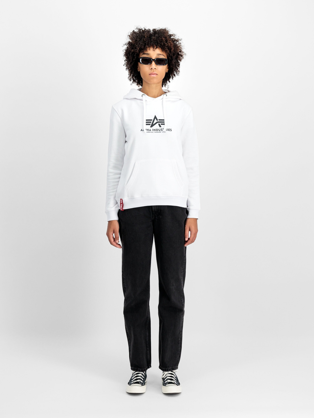 Толстовка женская ALPHA INDUSTRIES New Basic Hoody Wmn