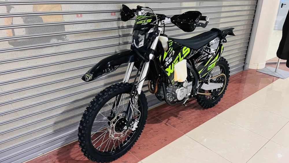 Мотоцикл Wels DB250 MX6 Enduro зеленый