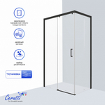 Душевое ограждение Ceruttispa ВИТО (VITO) 110B (110x80x195)