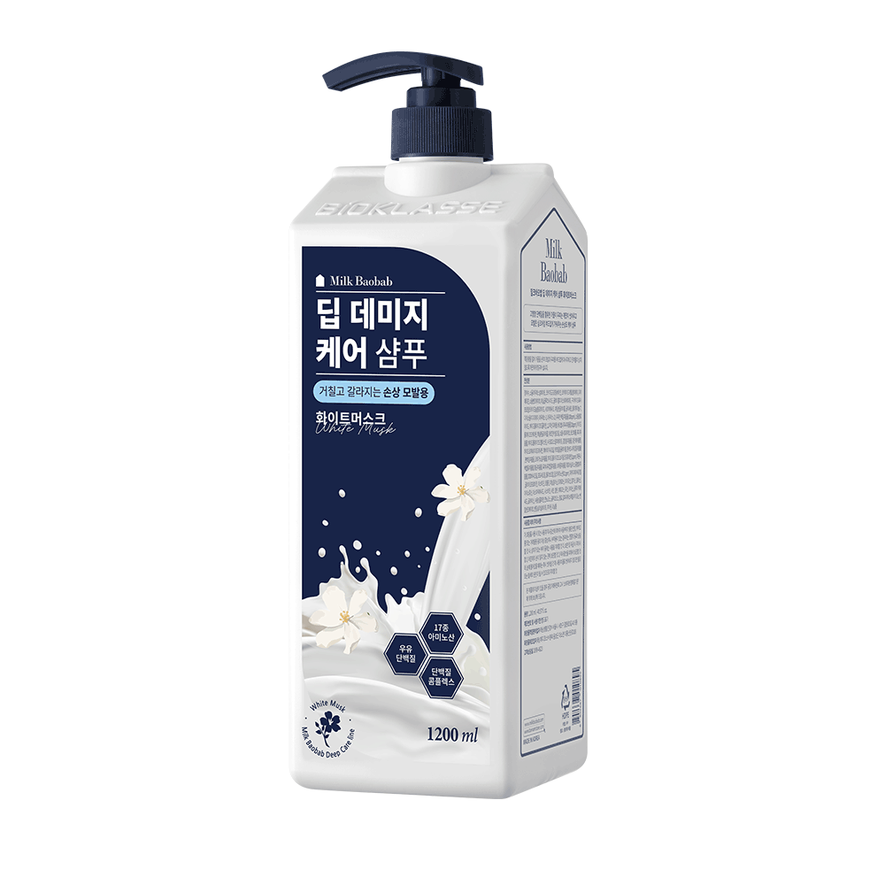 Deep Damage Care Shampoo White Musk, 1200 мл.