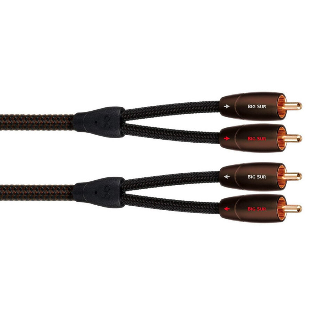 Кабель межблочный аудио AudioQuest Big Sur RCA-RCA, 1 метр