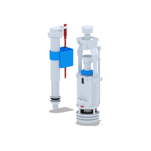 Арматура к смыв. бачку Кноп. АНИпласт бел нижн/подв. WC8510 АНИ пласт