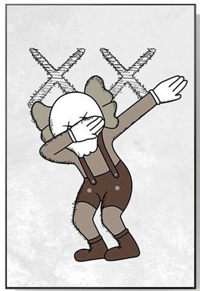 Картина Kaws XX 60/80