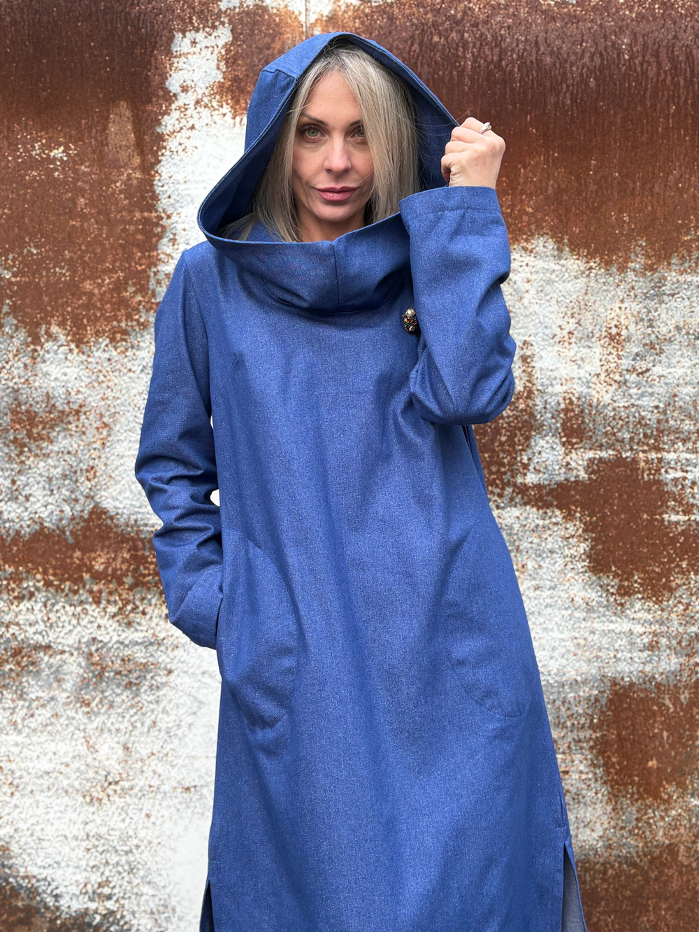 Платье Assassin /джинс синий