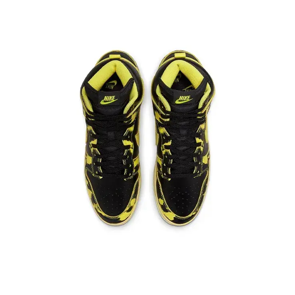 Nike Dunk High 1985 SP Yellow Acid Wash