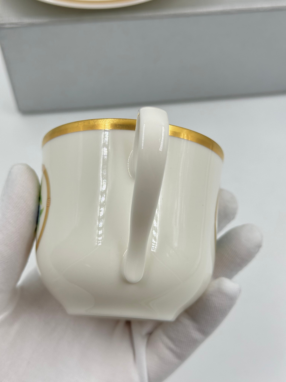 Набор из 2х кофейных пар Christian Dior, Hortensia