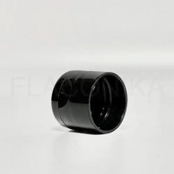 Крышка 28 флип-флоп Черная гладкая