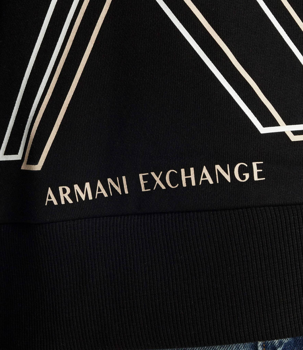Худи Armani Exchange - черный(3DYM09 YJEBZ)