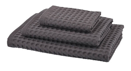 Полотенце 60х110 Aquanova Erin Dark Grey антрацит