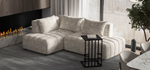 Угловой диван левый Босс Твин Шенилл Смарт Кварц(последний экземпляр)