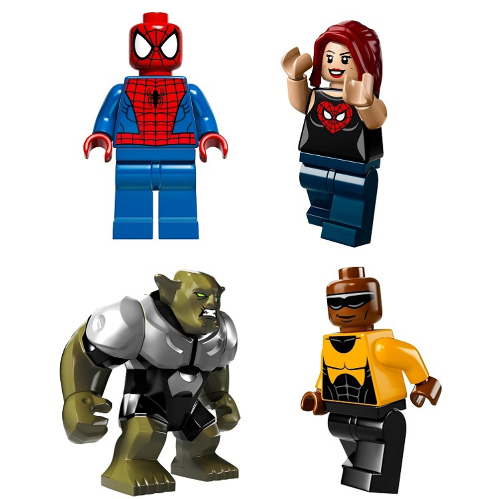 LEGO Super Heroes: Спасательная операция на вертолете Человека-Паука 76016 — Spider-Helicopter Rescue — Лего Супергерои Марвел