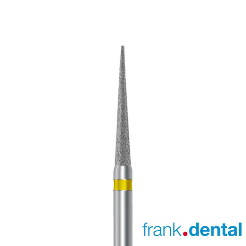 Бор алмазный желтый Frank Dental типа FG - D.859L.014.C.FG