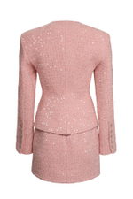 “Summer sparkle” Жакет из твида с длинным рукавом