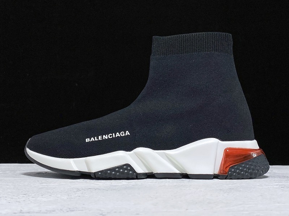 Balenciaga Speed Trainer Mid Black Red