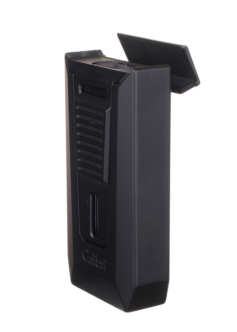 Зажигалка сигарная Colibri Slide (двойное пламя), черная