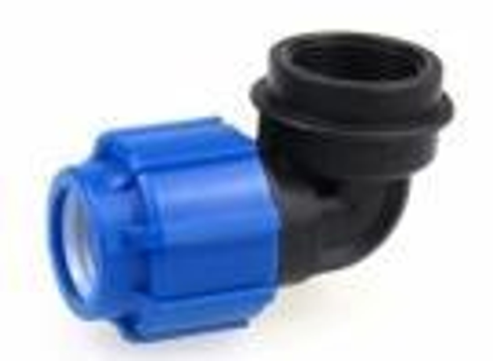 Отвод ПНД внутренняя резьба 32х1/2" (10697)